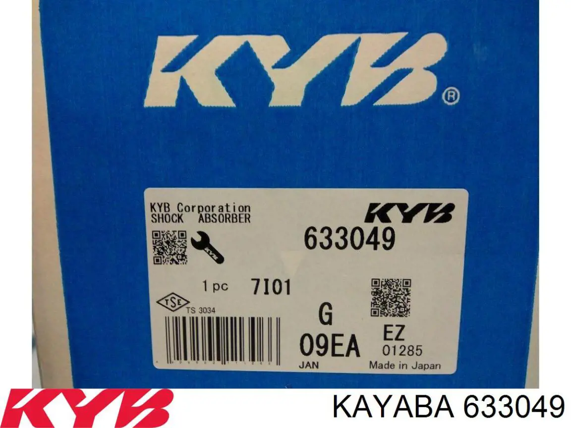 Compre 633049 Kayaba Amortecedor dianteiro direito