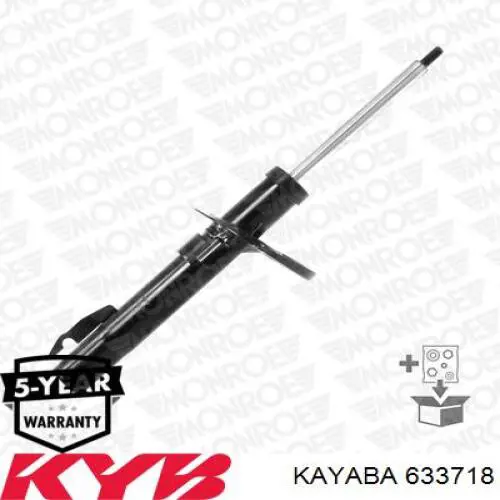Compre RS310054 Raiso Amortecedor dianteiro