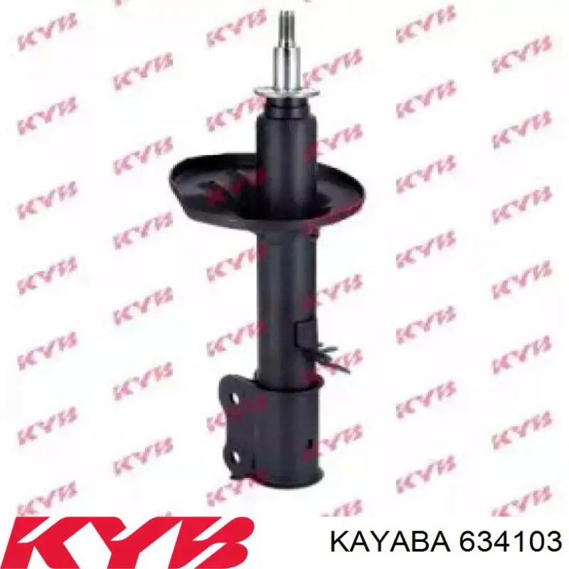 0K9AB28900A Hyundai/Kia Amortecedor traseiro esquerdo