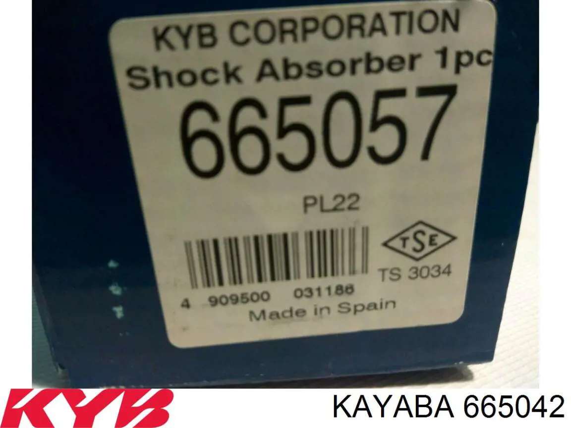 Amortecedor dianteiro Kayaba 665042 preço, a partir de 69,80 USD