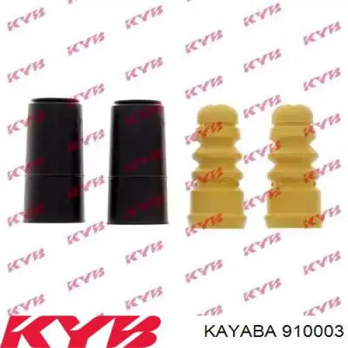 910003 Kayaba Pára-choque (grade de proteção) de amortecedor traseiro + bota de proteção