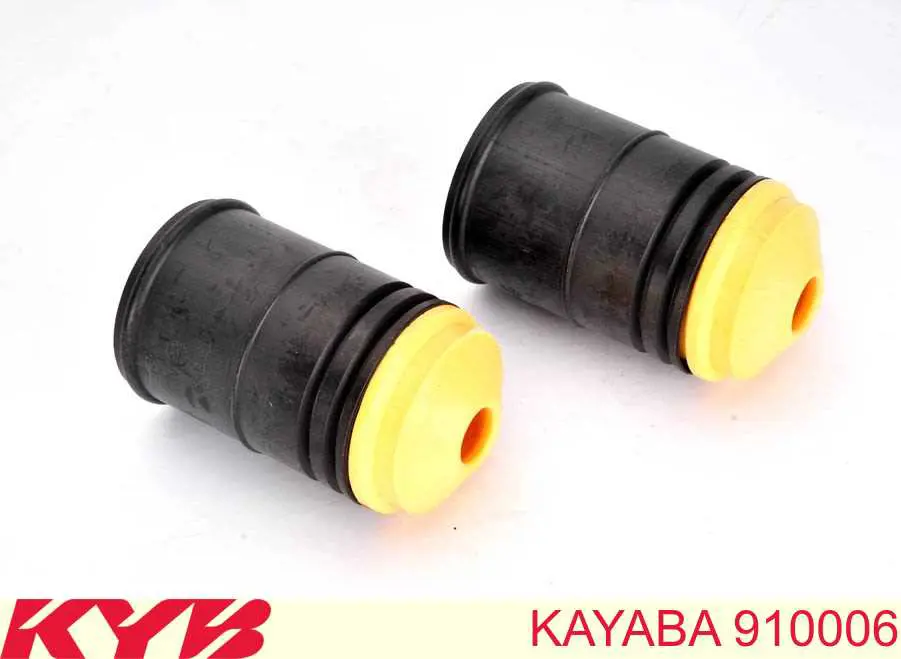 910006 Kayaba Pára-choque (grade de proteção) de amortecedor traseiro + bota de proteção