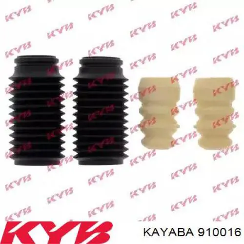 910016 Kayaba Pára-choque (grade de proteção) de amortecedor traseiro + bota de proteção