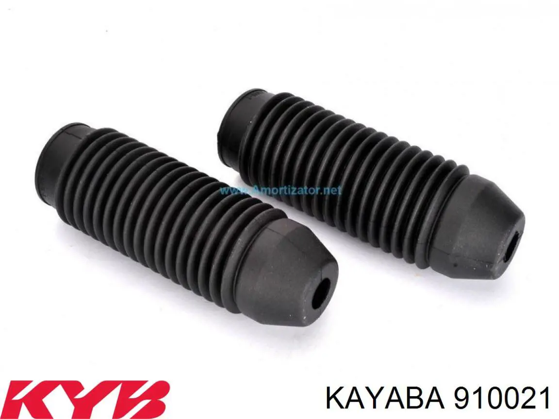 910021 Kayaba Pára-choque (grade de proteção) de amortecedor dianteiro + bota de proteção