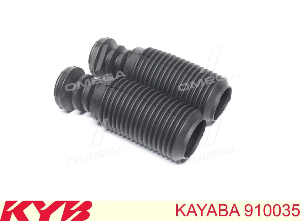 910035 Kayaba Pára-choque (grade de proteção) de amortecedor dianteiro + bota de proteção