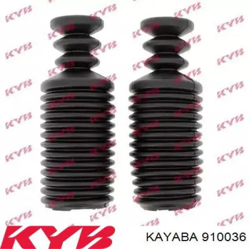 910353 Kayaba Pára-choque (grade de proteção) de amortecedor traseiro + bota de proteção