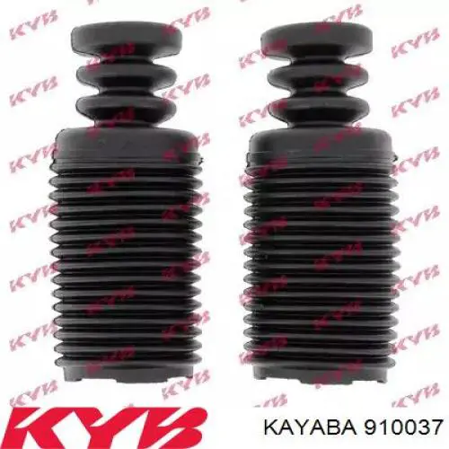 910037 Kayaba Pára-choque (grade de proteção) de amortecedor traseiro + bota de proteção