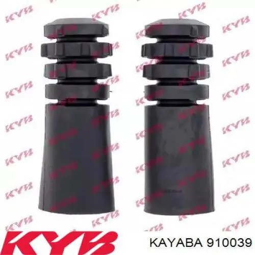 910039 Kayaba Pára-choque (grade de proteção) de amortecedor dianteiro + bota de proteção
