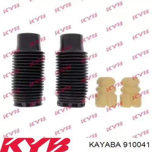 910041 Kayaba Pára-choque (grade de proteção) de amortecedor dianteiro + bota de proteção