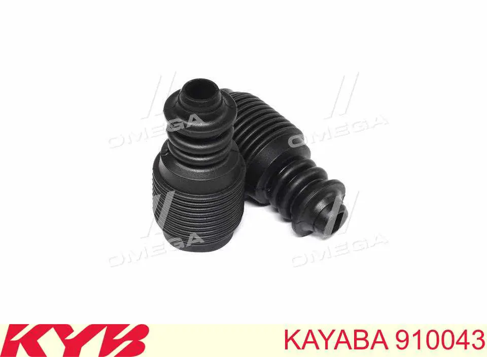 910043 Kayaba Pára-choque (grade de proteção) de amortecedor dianteiro + bota de proteção