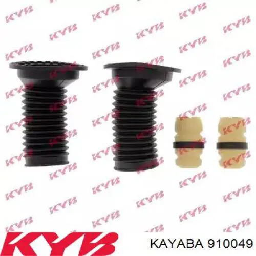 910049 Kayaba Pára-choque (grade de proteção) de amortecedor dianteiro + bota de proteção