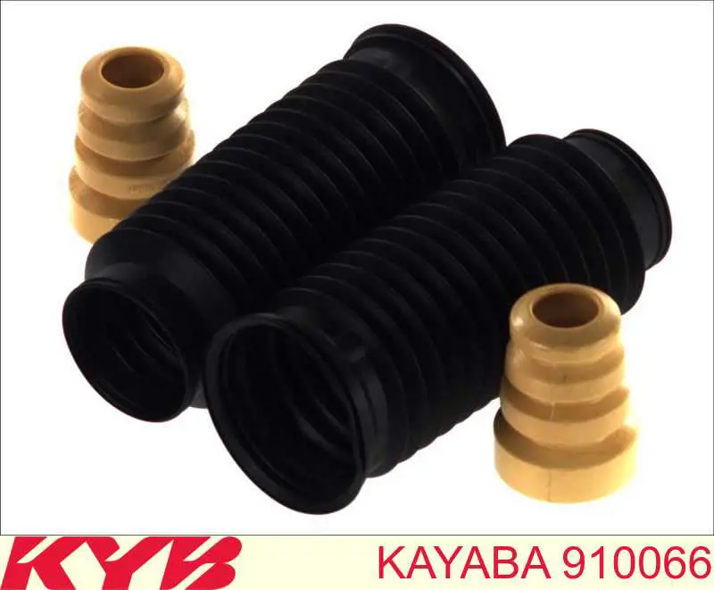 910066 Kayaba Pára-choque (grade de proteção) de amortecedor dianteiro + bota de proteção