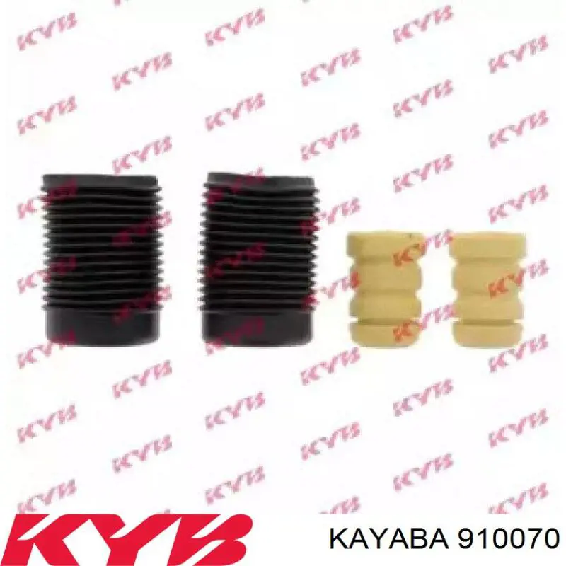 Compre 910070 Kayaba Pára-choque (grade de proteção) de amortecedor dianteiro + bota de proteção