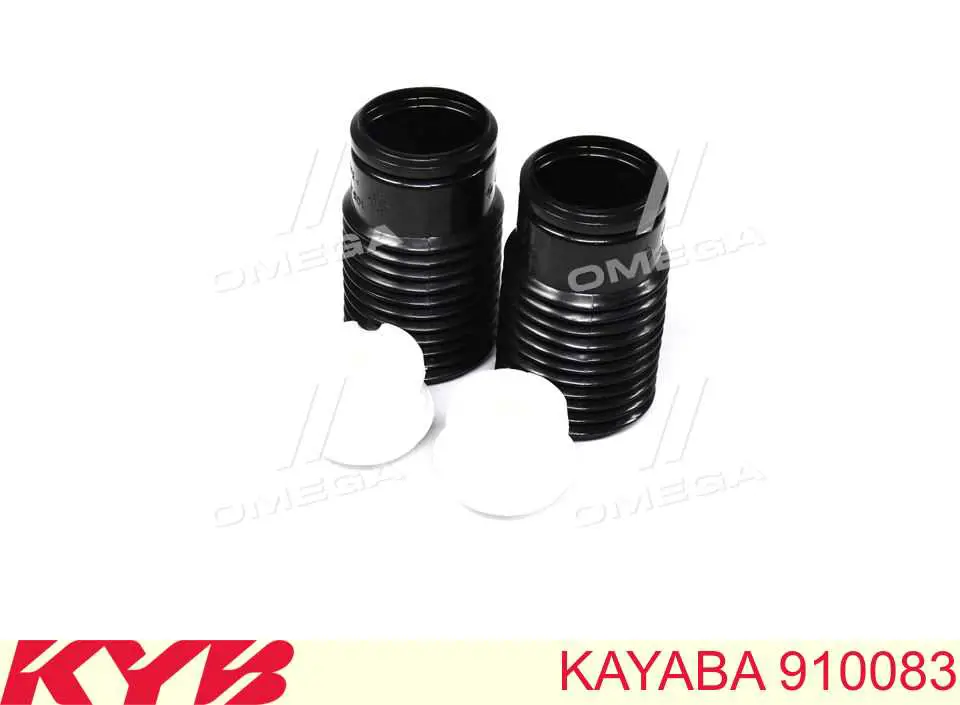 910083 Kayaba Pára-choque (grade de proteção) de amortecedor dianteiro + bota de proteção