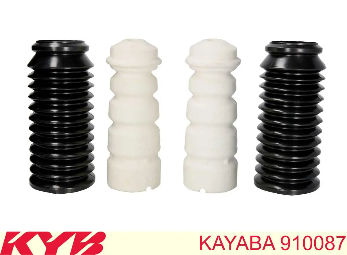 910087 Kayaba Pára-choque (grade de proteção) de amortecedor traseiro + bota de proteção