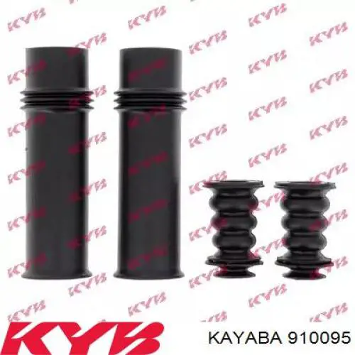 910095 Kayaba Pára-choque (grade de proteção) de amortecedor traseiro + bota de proteção