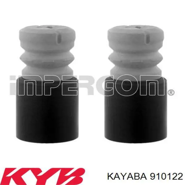 910122 Kayaba Pára-choque (grade de proteção) de amortecedor traseiro + bota de proteção