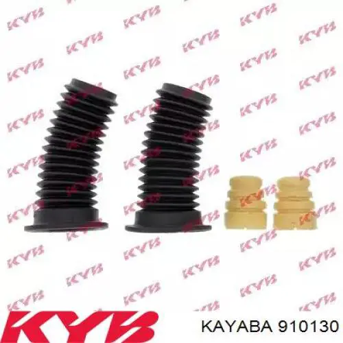 910130 Kayaba Pára-choque (grade de proteção) de amortecedor dianteiro + bota de proteção