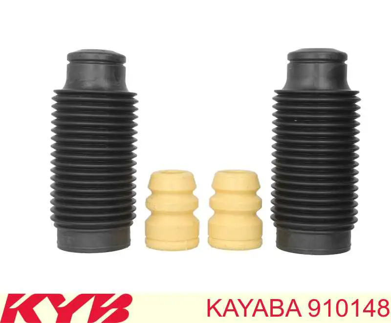 910148 Kayaba Pára-choque (grade de proteção) de amortecedor dianteiro + bota de proteção