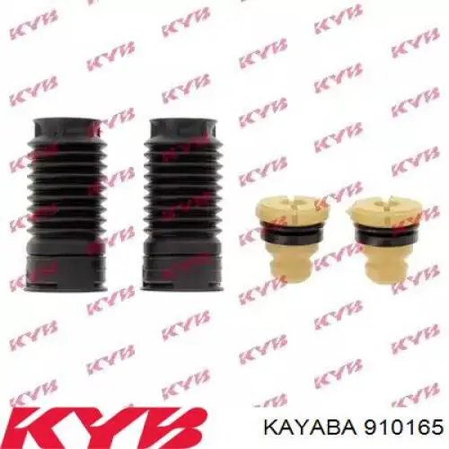 910165 Kayaba Pára-choque (grade de proteção) de amortecedor dianteiro + bota de proteção