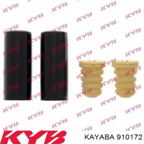910172 Kayaba Pára-choque (grade de proteção) de amortecedor traseiro + bota de proteção
