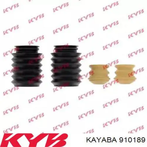 910189 Kayaba Pára-choque (grade de proteção) de amortecedor dianteiro + bota de proteção