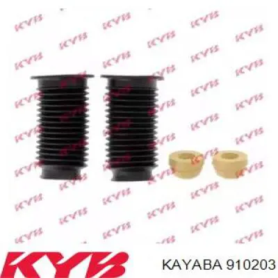 910203 Kayaba Pára-choque (grade de proteção) de amortecedor dianteiro + bota de proteção