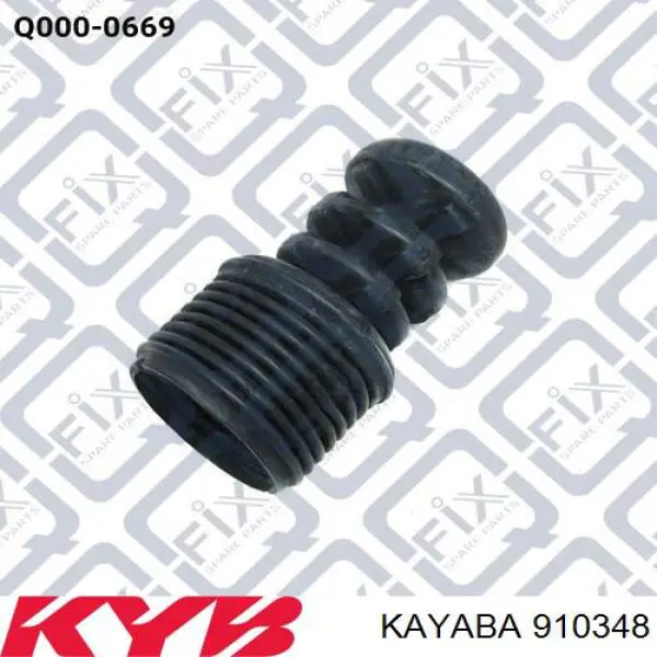 Pára-choque (grade de proteção) de amortecedor dianteiro + bota de proteção Kayaba 910348 preço, a partir de 23,82 USD