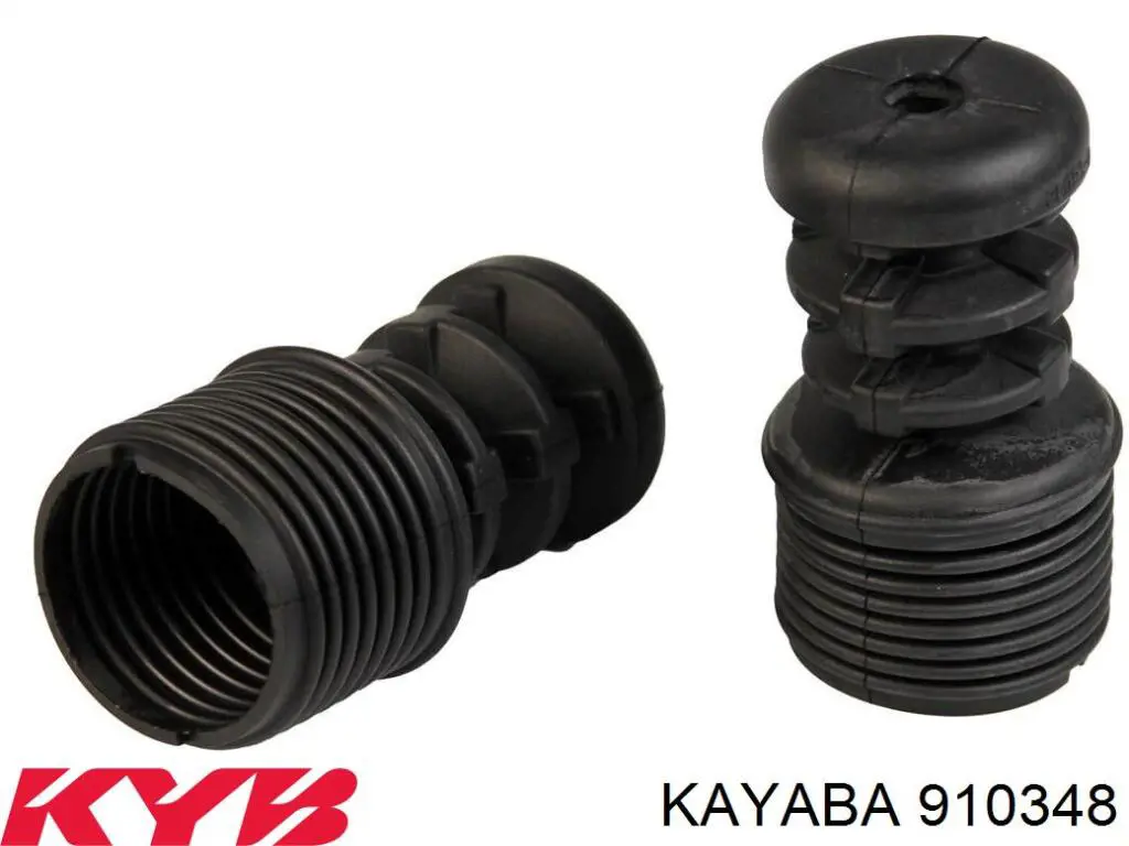 910348 Kayaba Pára-choque (grade de proteção) de amortecedor dianteiro + bota de proteção