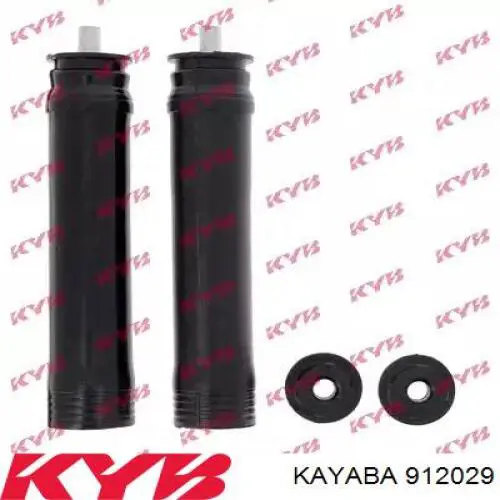 912029 Kayaba Pára-choque (grade de proteção) de amortecedor traseiro + bota de proteção