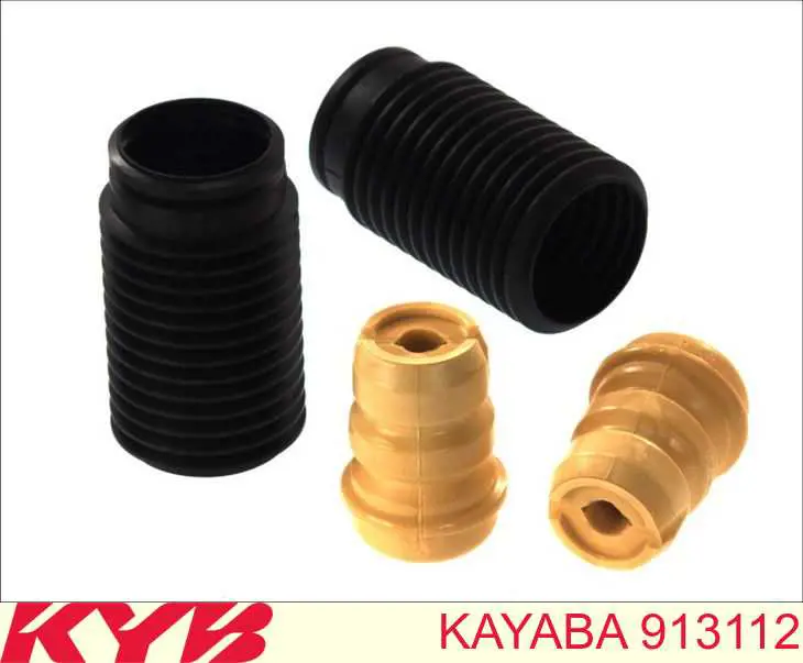 913112 Kayaba Pára-choque (grade de proteção) de amortecedor dianteiro + bota de proteção