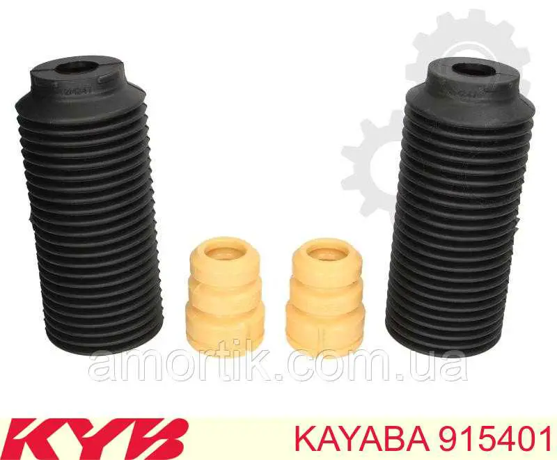 915401 Kayaba Pára-choque (grade de proteção) de amortecedor dianteiro + bota de proteção