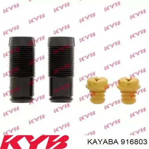 916803 Kayaba Pára-choque (grade de proteção) de amortecedor dianteiro + bota de proteção