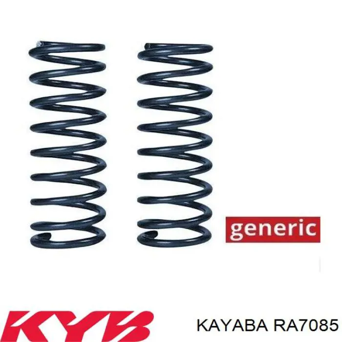 Mola traseira Kayaba RA7085 preço, a partir de 48,60 USD