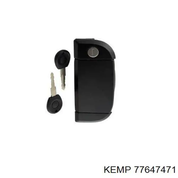 3827009 Autotechteile Maçaneta direita externa da porta traseira (batente)