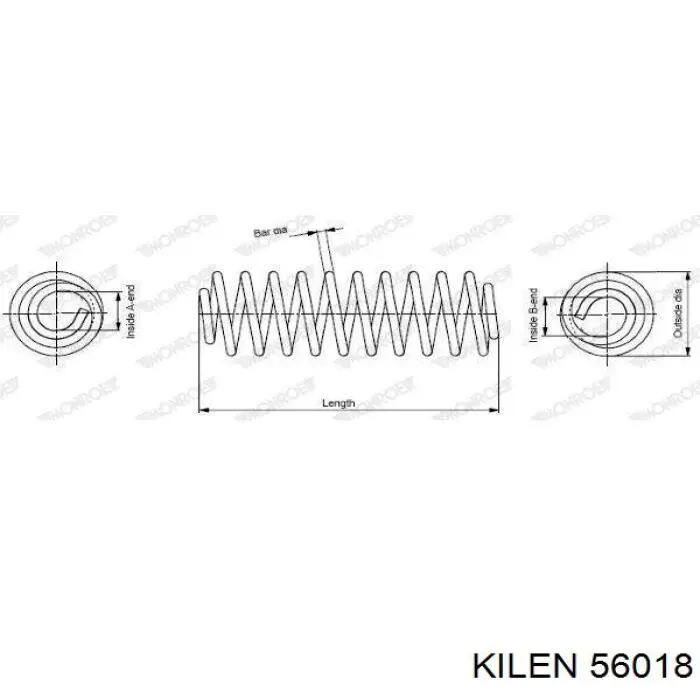Compre 56018 Kilen Mola traseira