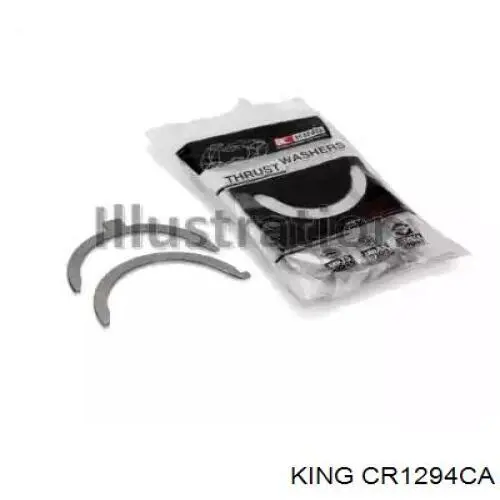 68146570AA Chrysler Folhas inseridas de cambota de biela, kit, padrão (STD)