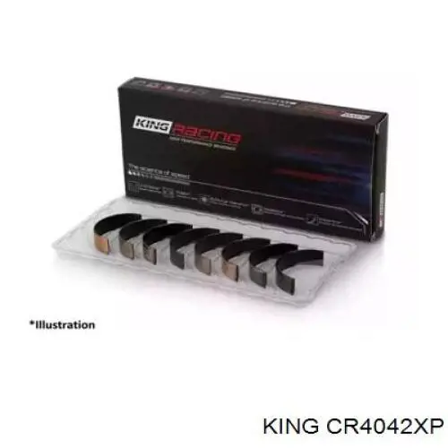 11241284849 BMW Folhas inseridas de cambota de biela, kit, padrão (STD)