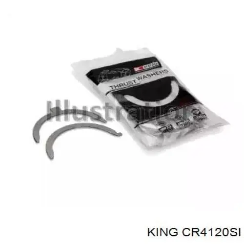 Folhas inseridas de cambota de biela, kit, padrão (STD) CR4120SI King
