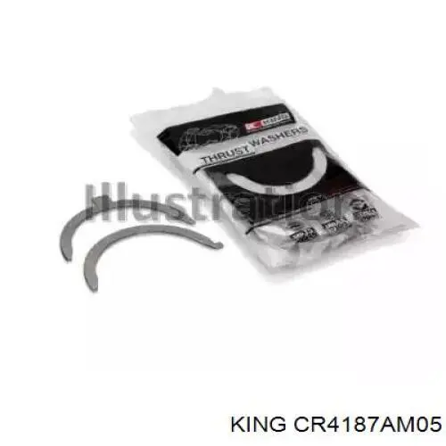 Compre CR4187AM05 King Folhas inseridas de cambota de biela, kit, 2ª reparação ( + 0,50)