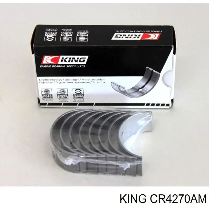 Compre CR4270AMSTD King Folhas inseridas de cambota de biela, kit, padrão (STD)