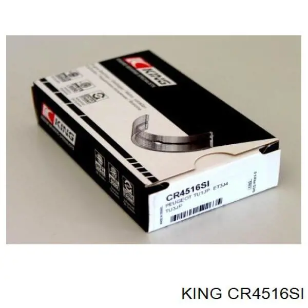 Folhas inseridas de cambota de biela, kit, padrão (STD) King CR4516SI