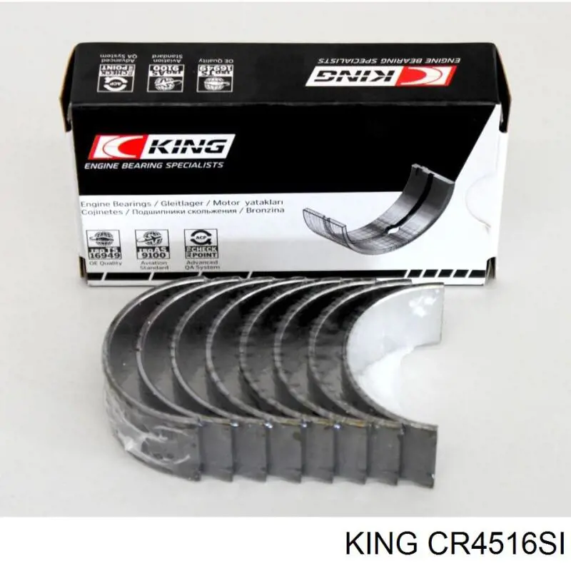 Compre CR4516SI King Folhas inseridas de cambota de biela, kit, padrão (STD)