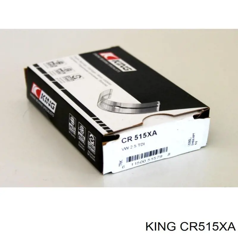 Folhas inseridas de cambota de biela, kit, padrão (STD) King CR515XA preço, a partir de 96,25 USD