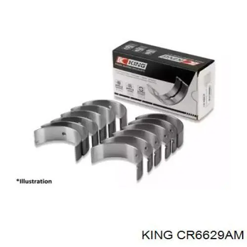 Folhas inseridas de cambota de biela, kit, padrão (STD) R123ASTD Taiho