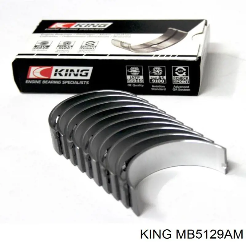 Folhas inseridas principais de cambota, kit, padrão (STD) King MB5129AM preço, a partir de 27,81 USD