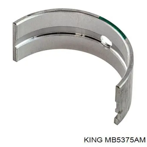 MB5375AM King Folhas inseridas principais de cambota, kit, 1ª reparação ( + 0,25)
