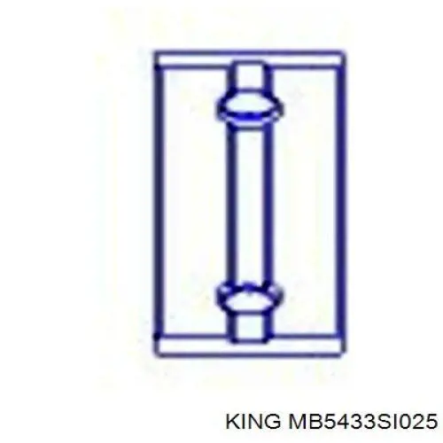 Compre 402414254 SM Folhas inseridas principais de cambota, kit, 1ª reparação ( + 0,25)