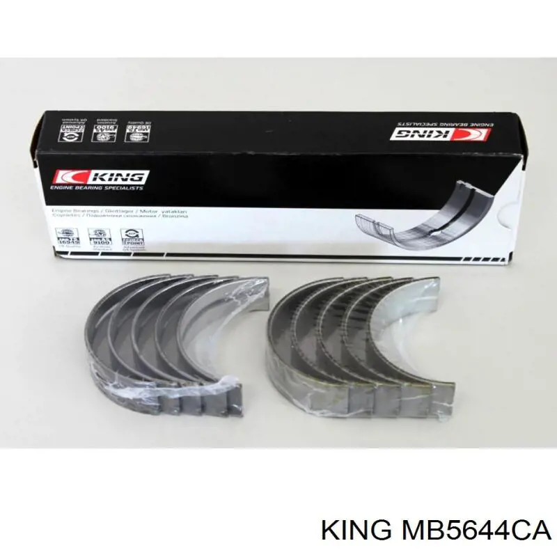 Folhas inseridas principais de cambota, kit, padrão (STD) Fiat/Alfa/Lancia 71718247 preço, a partir de 16,65 USD