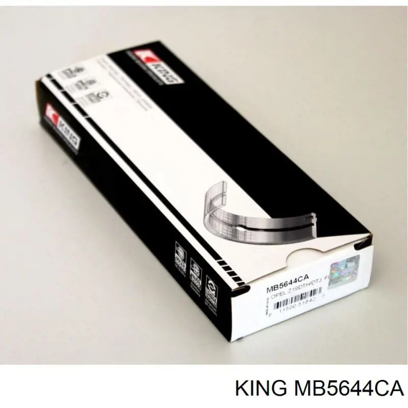 0071718241 Fiat/Alfa/Lancia Folhas inseridas principais de cambota, kit, padrão (STD)
